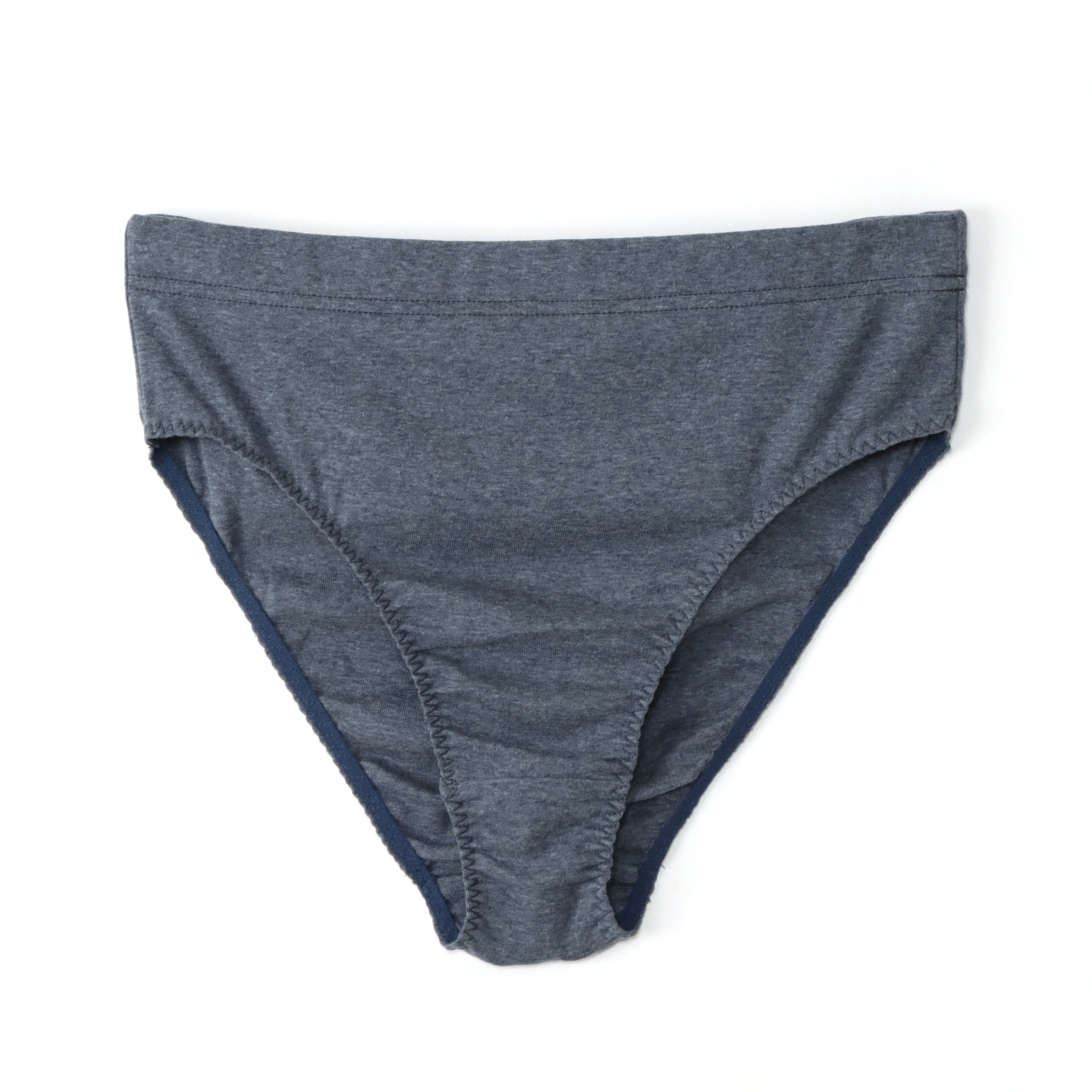 KOTONE organic cotton underwear high-cut shorts navy
