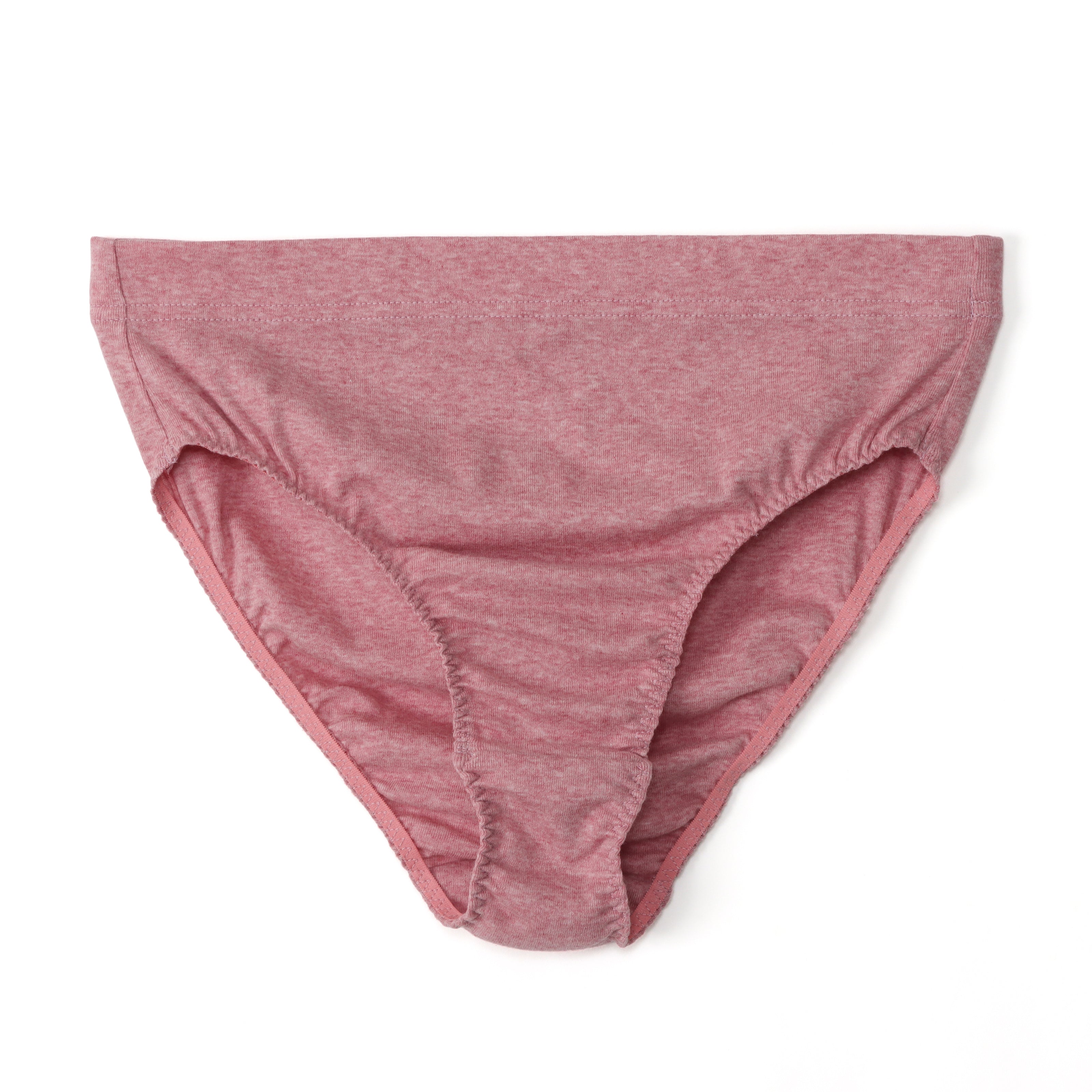 KOTONE organic cotton underwear high-cut shorts pink